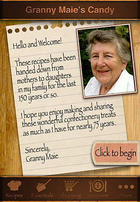Granny Maie app screen shot